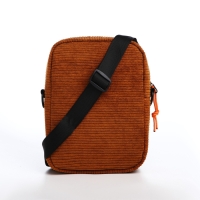 Сумка молодёжная на молнии, наружный карман, цвет коричневый Сумка молодёжная на молнии, наружный карман, цвет коричневый