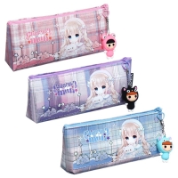 Пенал школьный на молнии "Аниме", микс Пенал школьный на молнии "Аниме", микс