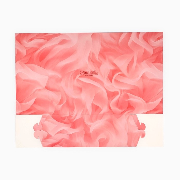 Коробка для капкейков &laquo;С любовью для тебя&raquo;, 25 &times; 25 &times; 10 см