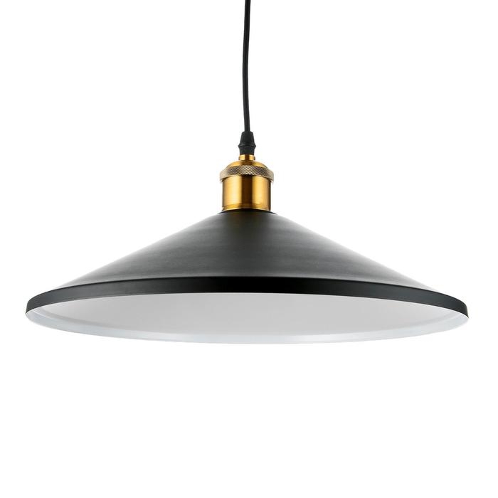 Светильник BayerLux 1242/1BK E27 40Вт черный 33х33х9,5-110 см