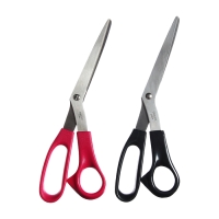 Ножницы канцелярские 21,5 см, ручки пластиковые, МИКС Ножницы канцелярские 21,5 см, ручки пластиковые, МИКС