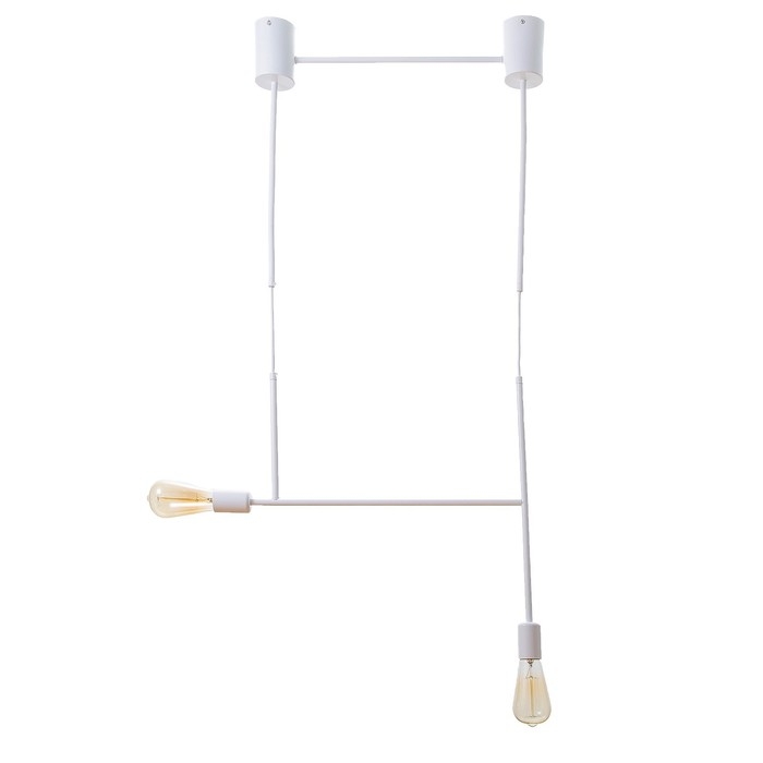 Светильник BayerLux "Лучик" 2хЕ27 40Вт белый 50х5х30-130см