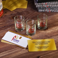 Подарочный набор &laquo;Русское застолье&raquo;: тосты, рюмки 3 шт