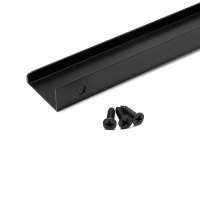 Ручка профильная CAPPIO RT001BL, L=800 мм, м/о 384 мм, цвет черный Ручка профильная CAPPIO RT001BL, L=800 мм, м/о 384 мм, цвет черный