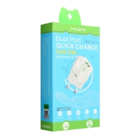 Сетевое зарядное устройство Maimi C108, USB, Type-C, 33 Вт, PD, белое Сетевое зарядное устройство Maimi C108, USB, Type-C, 33 Вт, PD, белое