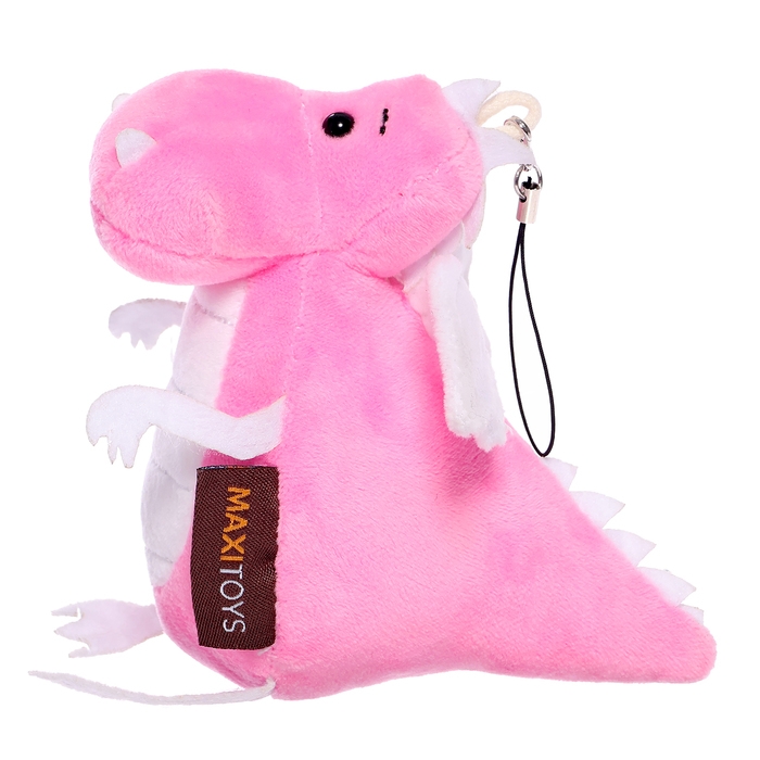 Мягкая игрушка &laquo;Дракончик&raquo;, розово-белый животик, 13 см