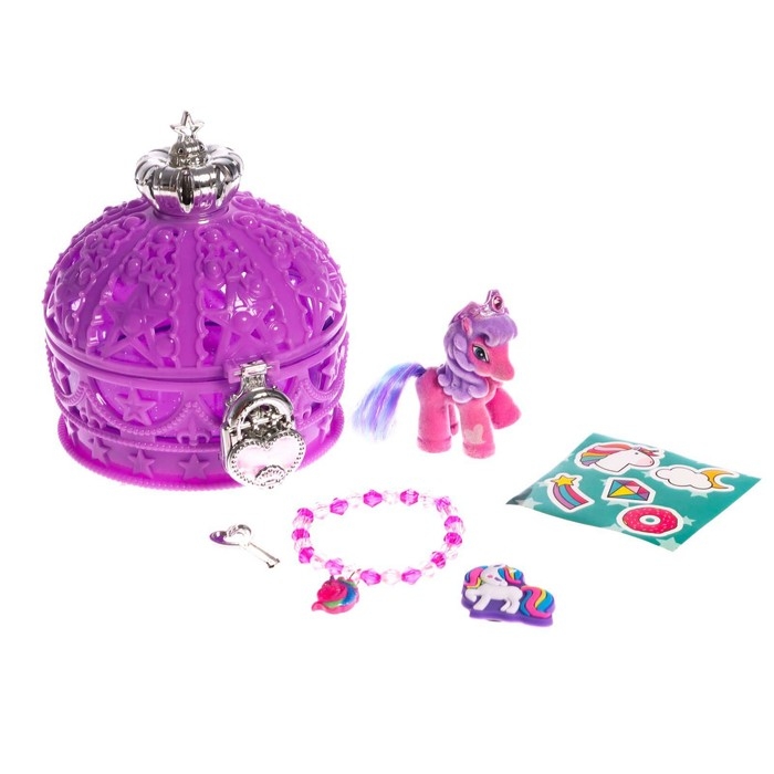 Набор &laquo;ROYAL-сюрприз&raquo;, пони, аксессуары, фиолетовый, МИКС