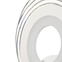 Бра "Круг" LED 12Вт 3000-4000К белый 24х19х4 см Бра "Круг" LED 12Вт 3000-4000К белый 24х19х4 см