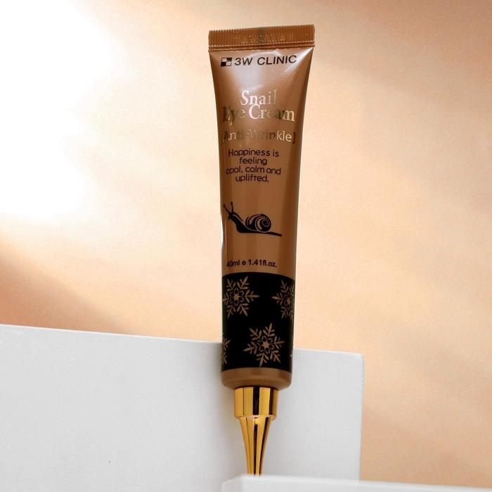 Крем для глаз 3W CLINIC с улиткой антивозрастной, 40 г Крем для глаз 3W CLINIC с улиткой антивозрастной, 40 г
