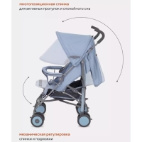 Коляска прогулочная детская RANT basic &laquo;Tango&raquo; RA351, складывается в трость, цвет Pacific Blue