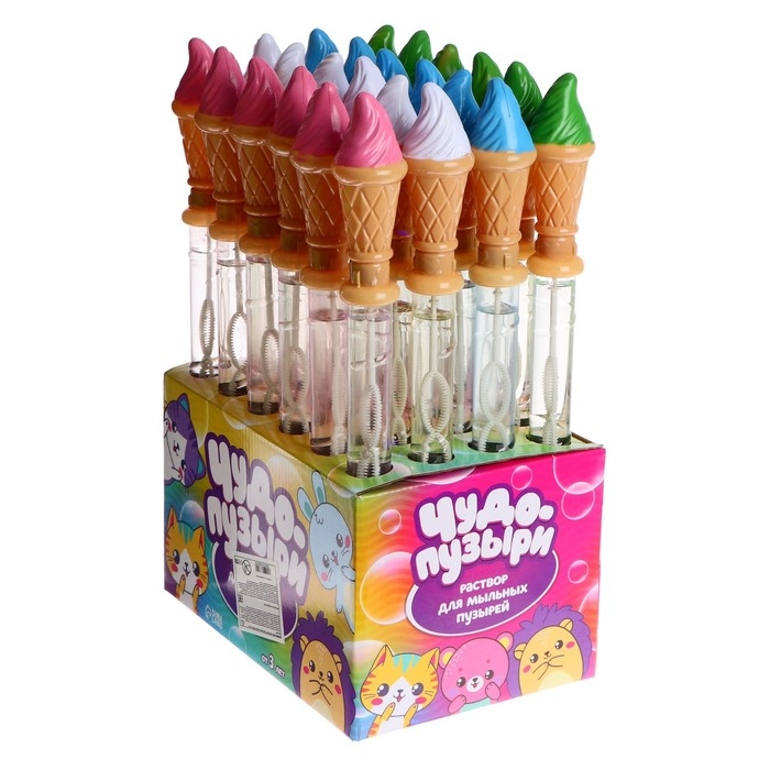 Мыльные пузыри &laquo;Мороженка&raquo;, 95 мл, МИКС