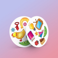 Настольная игра на реакцию и внимание &laquo;Дуббль.&raquo; в подарочной коробке на магнитах, 55 карты, 6+