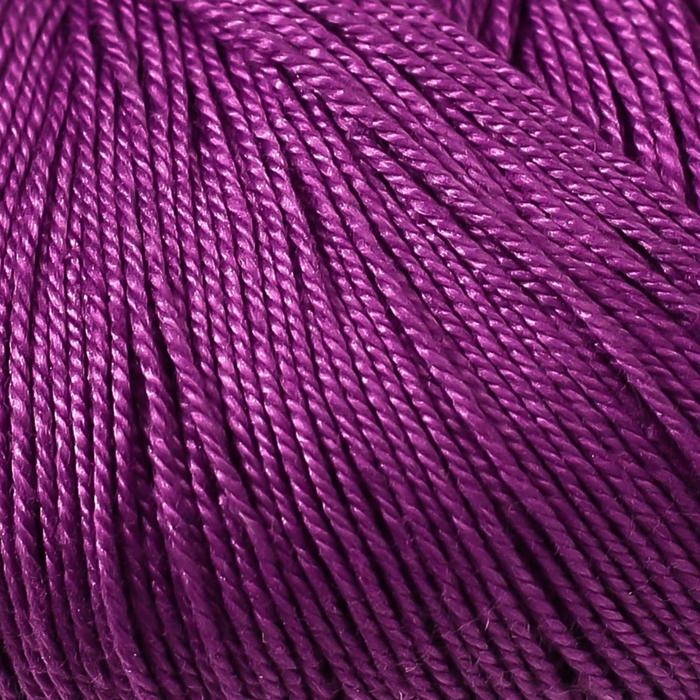Пряжа "Ажурная" 100% мерсеризованный хлопок 280м/50гр (179-Фиалка)