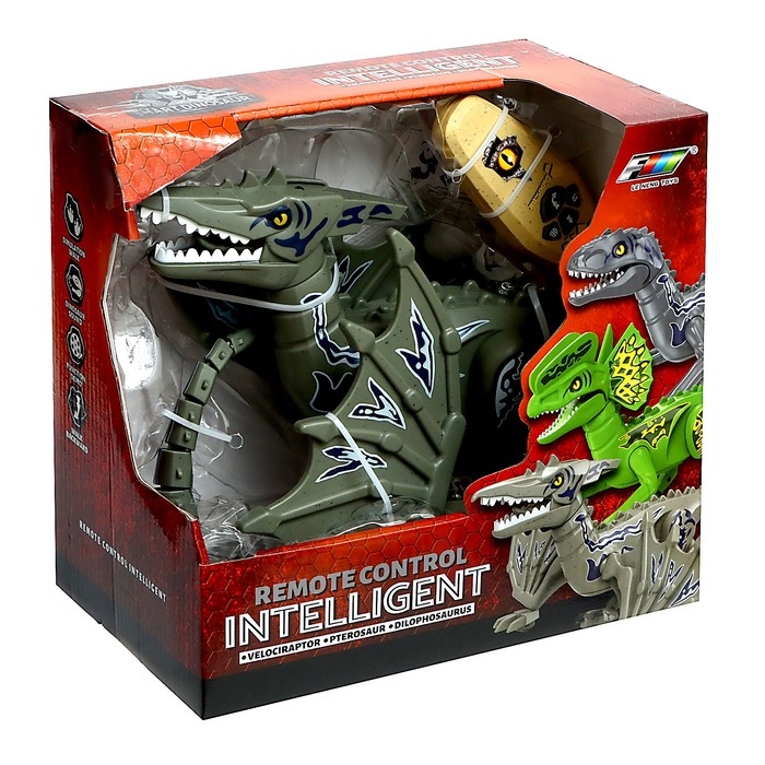 Дракон радиоуправляемый, цвет зелёный