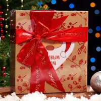 Новый год. Новогодний набор " Свежесть и страсть": Дезодорант натуральный, Духи сухие для женщин