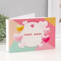 Фотоальбом кожзам на 50 фото 15х20 "Ангел и сердечки" 18х26х4 см Фотоальбом кожзам на 50 фото 15х20 "Ангел и сердечки" 18х26х4 см