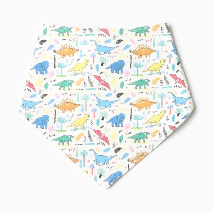 Нагрудник-слюнявчик (2 шт), цвет молочный