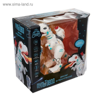 Робот динозавр «Пультовод» ZHORYA, программируемый, на пульте управления, интерактивный: звук, свет, на аккумуляторе, на русском языке Робот динозавр «Пультовод» ZHORYA, программируемый, на пульте управления, интерактивный: звук, свет, на аккумуляторе, на русском языке