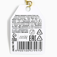 Новый год! Леденец на палочке, в форме змеи &laquo;Чудес в новом году&raquo;, 35 г