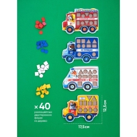 Мозаика &laquo;Машинки&raquo;