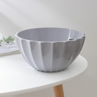 Кашпо для цветов с автополивом &laquo;Ракушка&raquo;, 2,4 л, d=22см, h=10,5 см, цвет серый