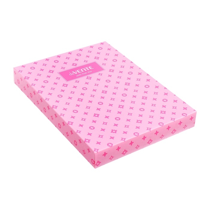 Ежедневник датированный 2025 года A5, 168 листов, deVENTE. Barbara, твердая обложка кожзам с поролоном, перфорацией, ляссе, блок 70, голубой