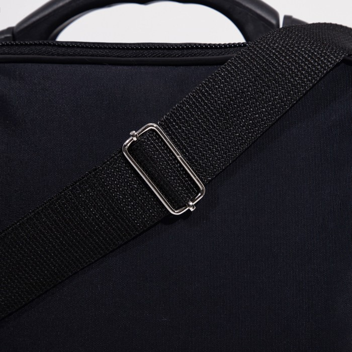 Сумка мужская «ЗФТС», цвет чёрный Сумка мужская «ЗФТС», цвет чёрный