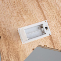 Светодиодная фигура &laquo;Звезда со снеговиком&raquo; 30 &times; 30 &times; 5 см, дерево, батарейки АААх2 (не в комплекте), свечение тёплое белое