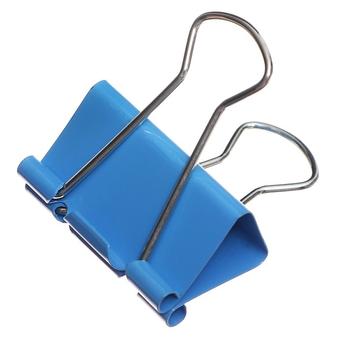 Набор зажимов для бумаг пастель 32мм, 12 штук, 4 цвета, в картонной коробке Набор зажимов для бумаг пастель 32мм, 12 штук, 4 цвета, в картонной коробке