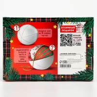 Набор для творчества &laquo;Ёлочные игрушки&raquo;, лоскутки, 3 шара