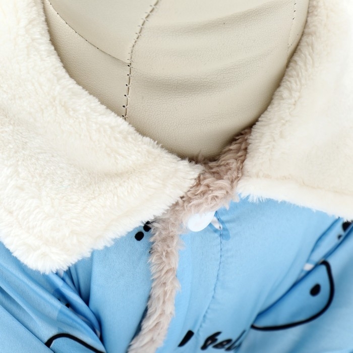 Комбинезон Комбинезон "Метель", размер XS (ДС 20 см, ОГ 30, ОШ 21 см), голубой