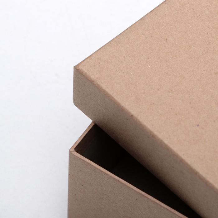 Набор коробок 4 в 1 &laquo;Крафт однотонный&raquo;, 15&times;11&times;7 - 9&times;5&times;4 см