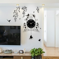 Часы настенные интерьерные, с маятником "Домик", бесшумные, 46 х 72 см Часы настенные интерьерные, с маятником "Домик", бесшумные, 46 х 72 см