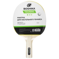 Ракетка для настольного тенниса BOSHIKA Training, 1 звезда Ракетка для настольного тенниса BOSHIKA Training, 1 звезда
