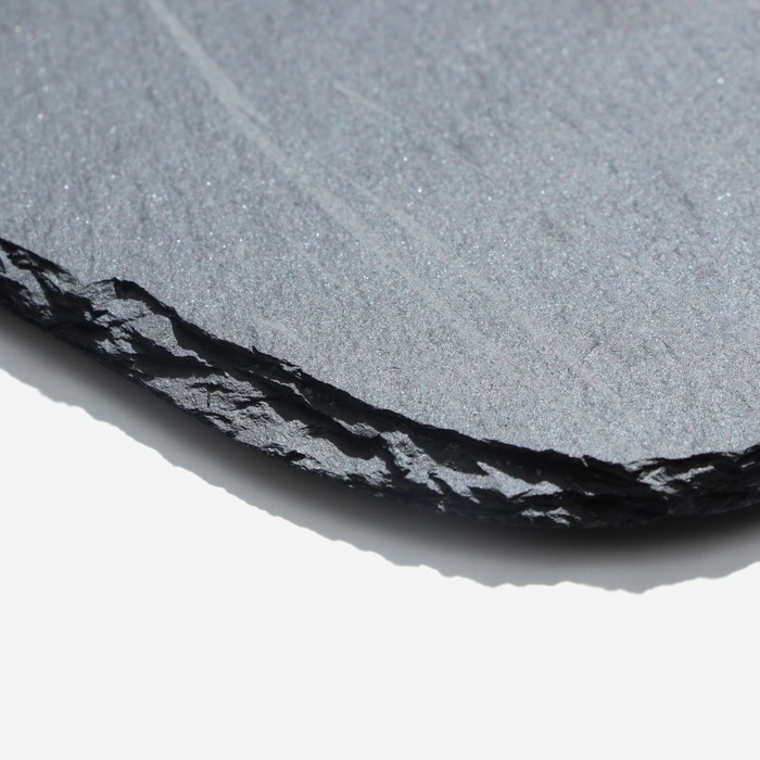 Доска для подачи из сланца &laquo;Мрамор S&raquo;, 22&times;10 см