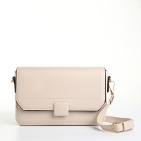 Сумка женская мессенджер на магните, цвет молочный Сумка женская мессенджер на магните, цвет молочный