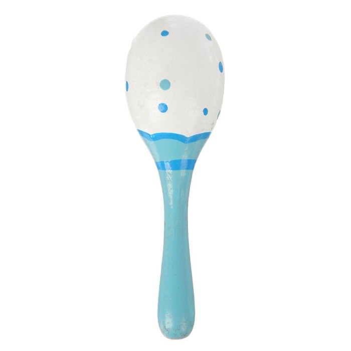 Игрушка музыкальная Маракас «Горох и полоска», МИКС Игрушка музыкальная Маракас «Горох и полоска», МИКС