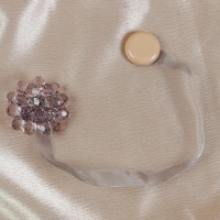 Подхват для штор &laquo;Гроздь&raquo;, d = 4,5 см, цвет серый