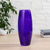 Ваза "Радуга G" фиолетовый d-8см, 11х26см Ваза "Радуга G" фиолетовый d-8см, 11х26см