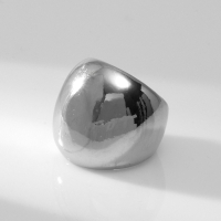 Кольцо металл «Тренд» объемный купол, цвет серебро, размер 18 Кольцо металл «Тренд» объемный купол, цвет серебро, размер 18