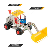 Конструктор металлический &laquo;Строительная техника&raquo;, 5 в 1, 139 деталей