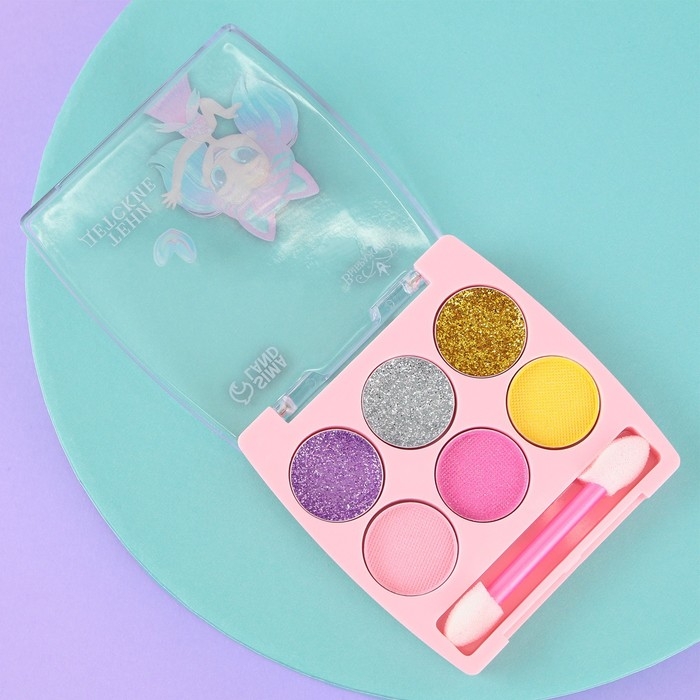 Тени детские «Для самой милой», МИКС 6 цветов Тени детские «Для самой милой», МИКС 6 цветов