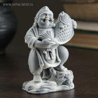 Сувенир "Эбису со священной рыбой Тай" 9см Сувенир "Эбису со священной рыбой Тай" 9см