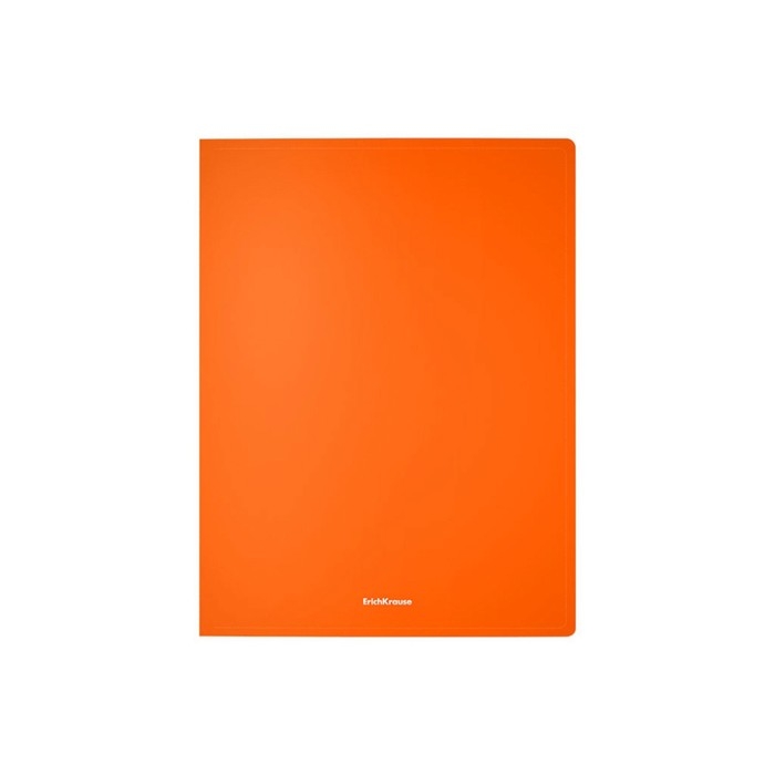 Папка с зажимом A4, 600 мкм, корешок 17 мм, ErichKrause Matt Neon, до 160 листов, микс