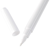 Наклейки водонепроницаемые, набор листов 5 шт., меловой маркер, диаметр 1 наклейки &mdash; 38 мм