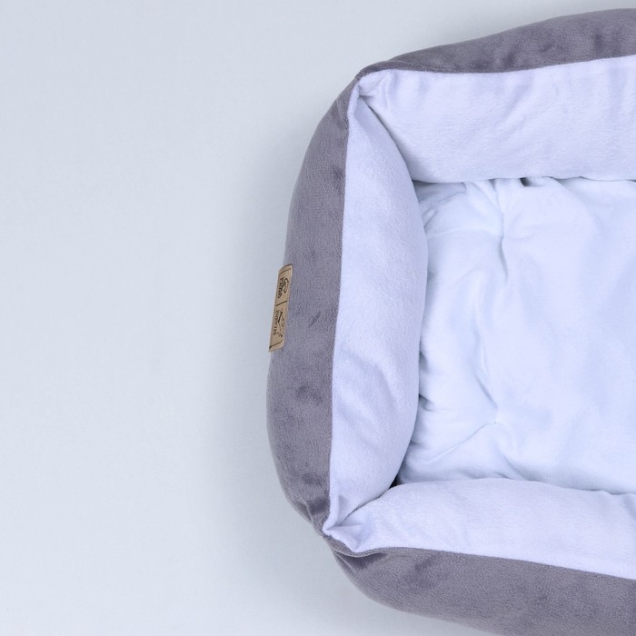 Лежанка с бортиком &laquo;Хаски&raquo; 45х38х22 см