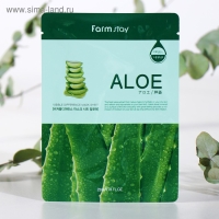 Тканевая маска с экстрактом алоэ FarmStay, 23 мл Тканевая маска с экстрактом алоэ FarmStay, 23 мл