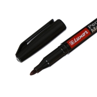 Маркер перманентный Luxor 100, 1-2 мм, чёрный Маркер перманентный Luxor 100, 1-2 мм, чёрный