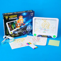 3D-планшет для рисования &laquo;Фиксики: Фикси планшет&raquo;, неоновые маркеры, световые эффекты, с карточками
