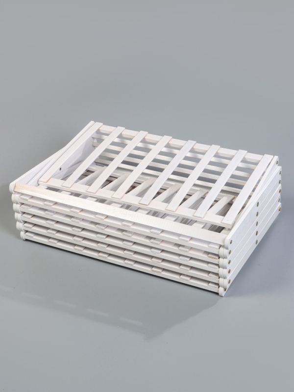 Подставка для цветов Greengo, 6 полок, 50 &times; 25 &times; 110 см, напольная, бамбук, белая